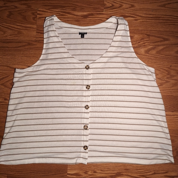 Torrid stripped tank- size 5X - Picture 2 of 5